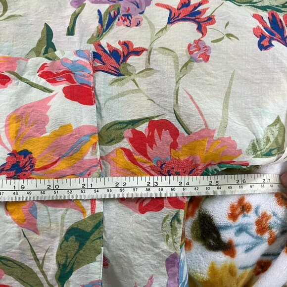 Floral Print Button Down Shirt - Picture 4 of 7